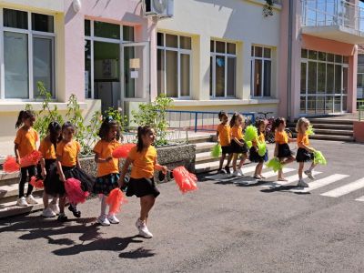 Тържественно откриване на бновеният ни двор - ДГ Слънце - Камено
